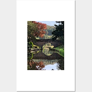 Leek and Calder Canal Watercolour Posters and Art